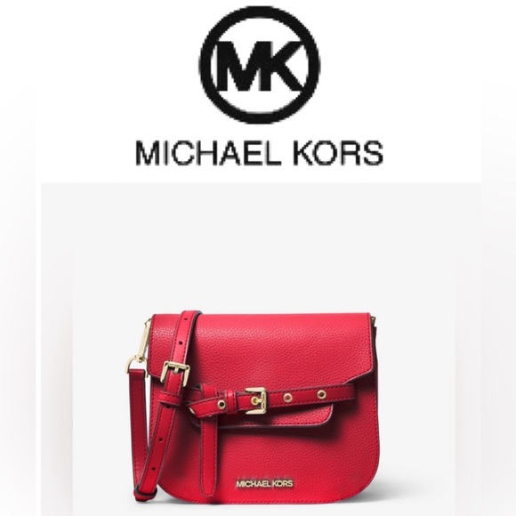 NWT Michael Kors Emilia Small Leather Crossbody Bag - Picture 2 of 11